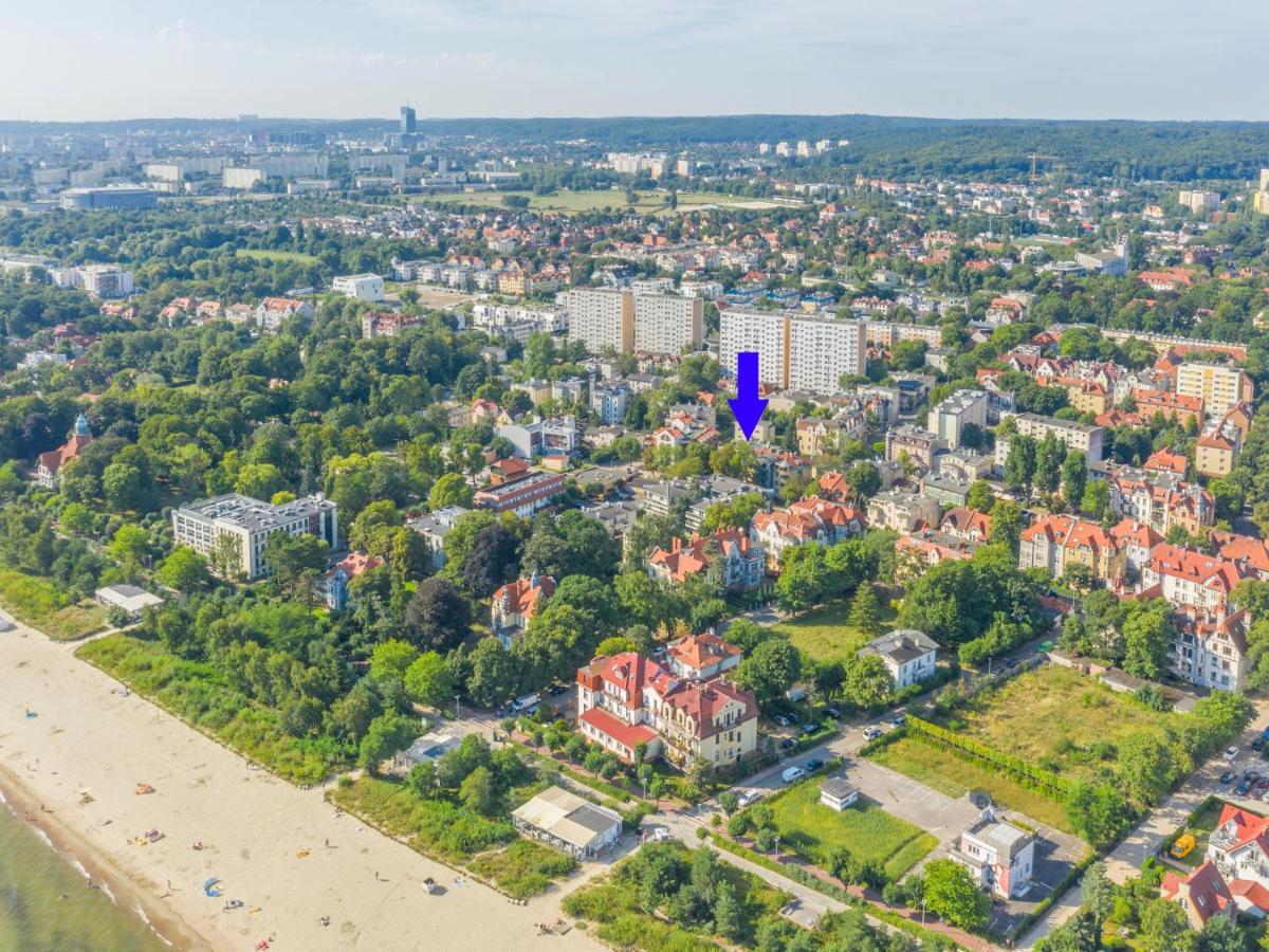 Appartamento Sopot Grunwaldzka - Parkowa Blisko Plazy Esterno foto