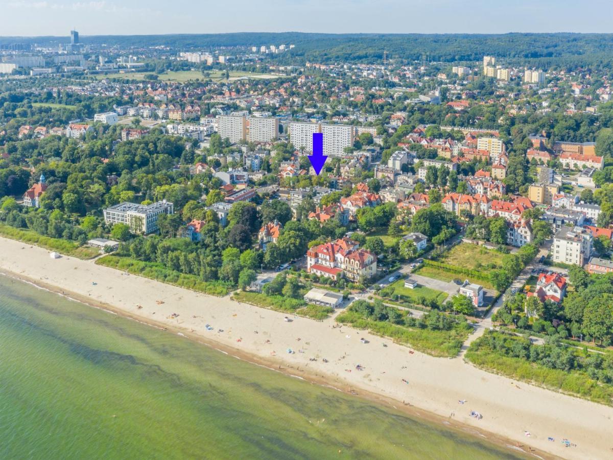 Appartamento Sopot Grunwaldzka - Parkowa Blisko Plazy Esterno foto