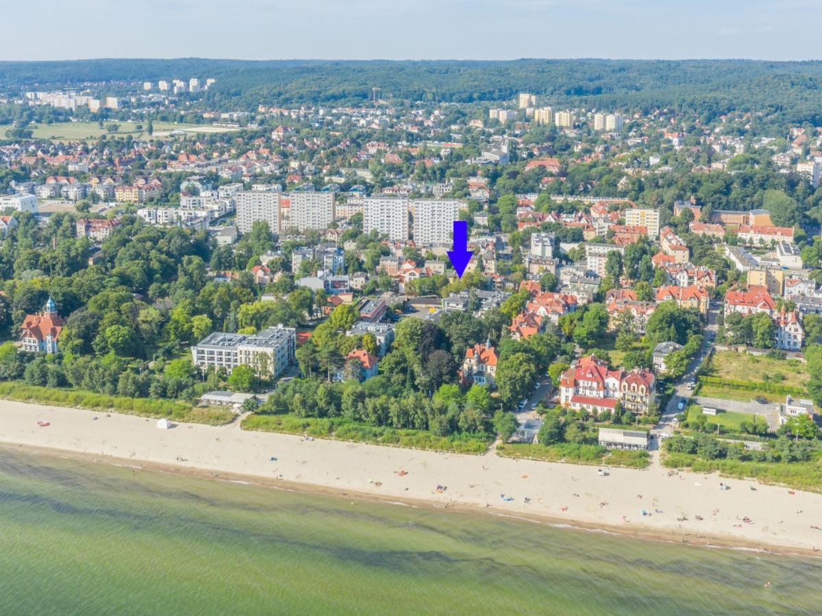 Appartamento Sopot Grunwaldzka - Parkowa Blisko Plazy Esterno foto