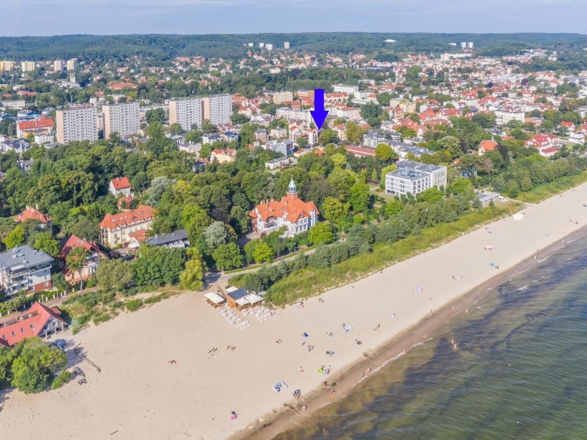 Appartamento Sopot Grunwaldzka - Parkowa Blisko Plazy Esterno foto